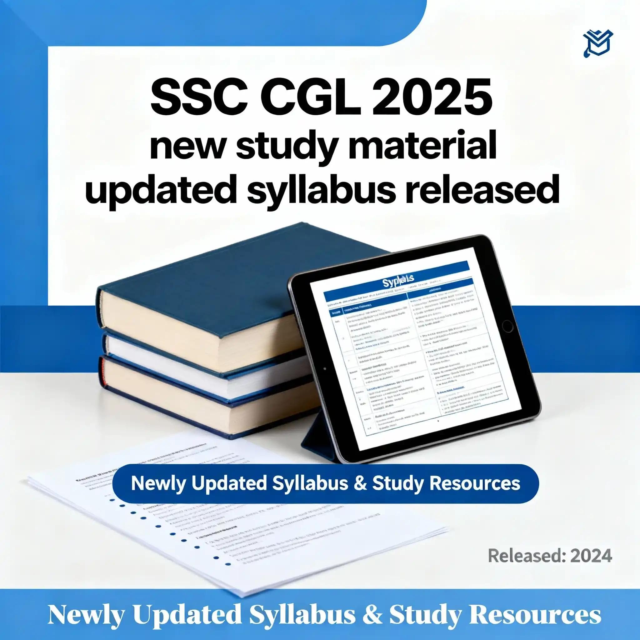 New SSC CGL 2025 Study Material Released - Updated Syllabus