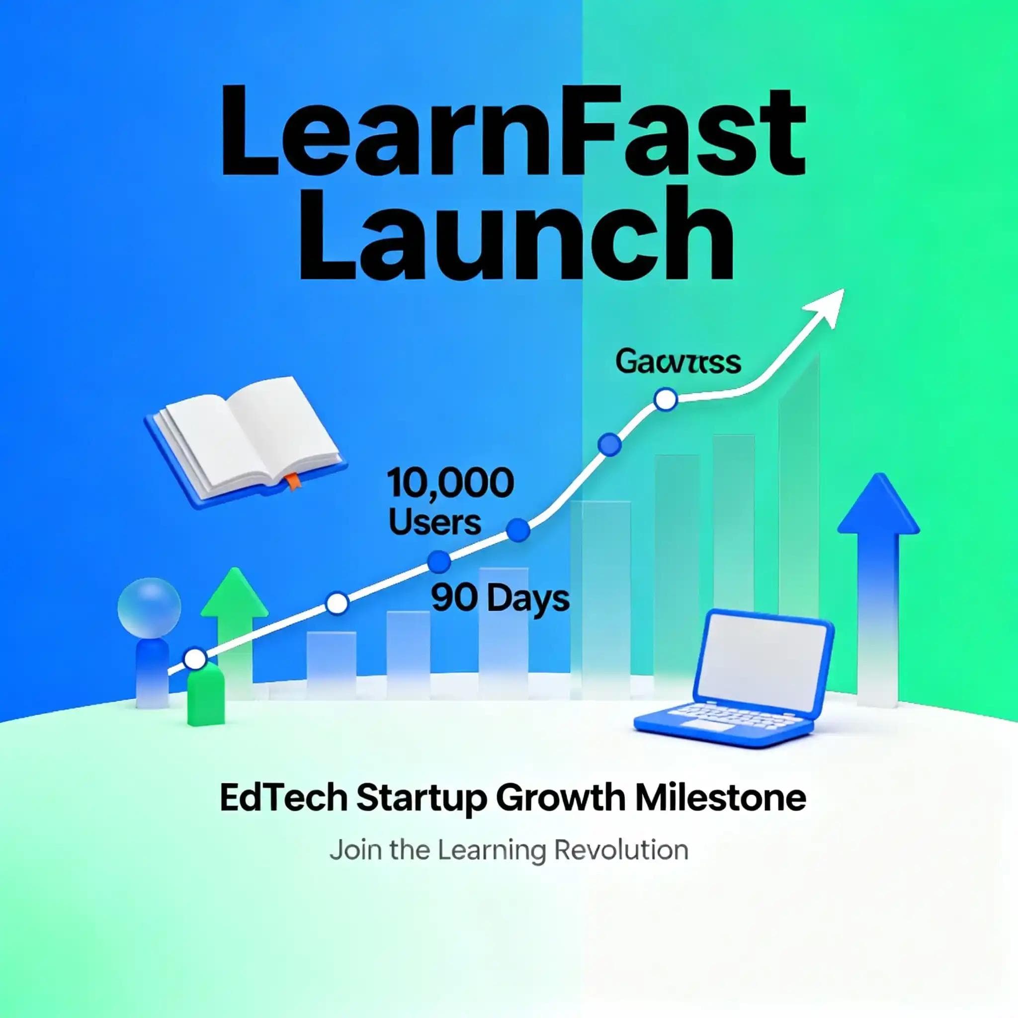 EdTech Startup Launch: LearnFast Reached 10,000 Users in 90 Days